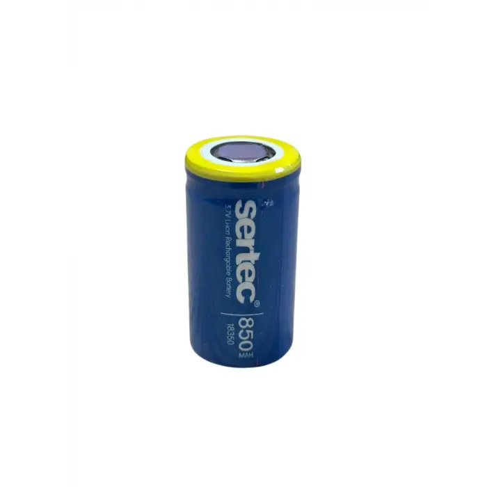 18350 3.7v 850 Mah Li-ıon Şarjlı Pil - 1c