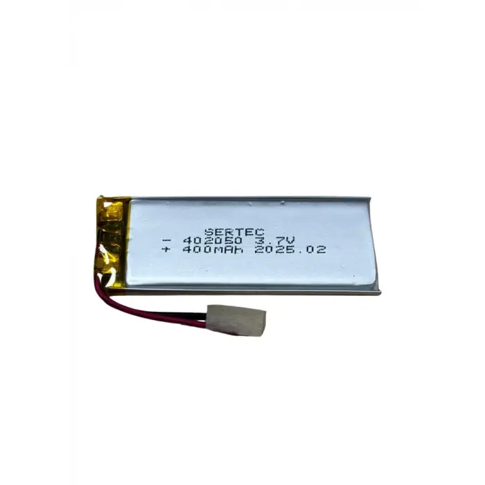 402050 3.7v 400mah Li-polymer Pil (devreli/1.5a)