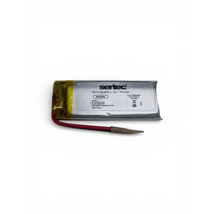 601539 3.7v 300 Mah Li-polymer Pil (devreli/1.5a)