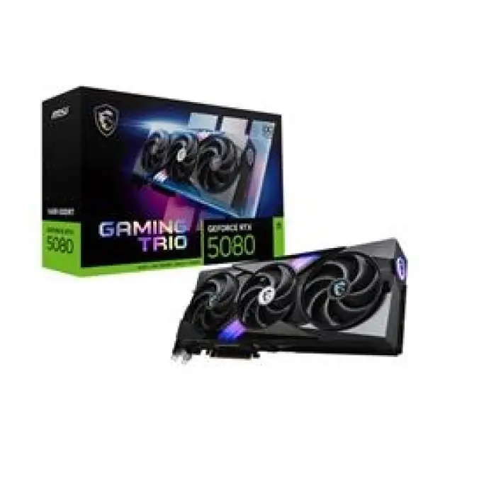 Msi Geforce RTX5080 16G GAMING TRIO OC 16GB GDRR7 256bit DX12 DLSS4 Gaming (Oyuncu) Ekran Kartı (KDO)