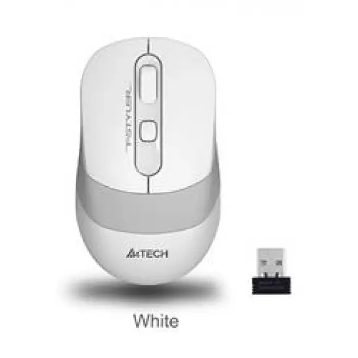A4 Tech Fg10 Beyaz Nano Kablosuz Optik 2000 Dpı Mouse (KDO)