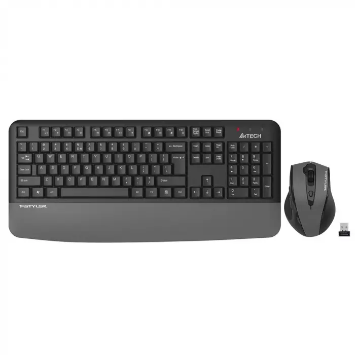 A4 Tech FG2500S Gri Plus 2.4GHz FN-MM Türkçe Q 3200DPI Klavye & Mouse Set (KDO)