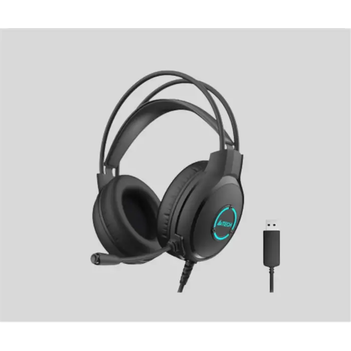 A4 Tech FH-300U Kablolu Siyah Neon Usb Mikrofonlu Kulaklık (KDO)