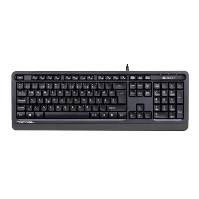 A4 Tech Fk10 F Usb Fsytyler Gri Tr Fn-Multimedya Klavye