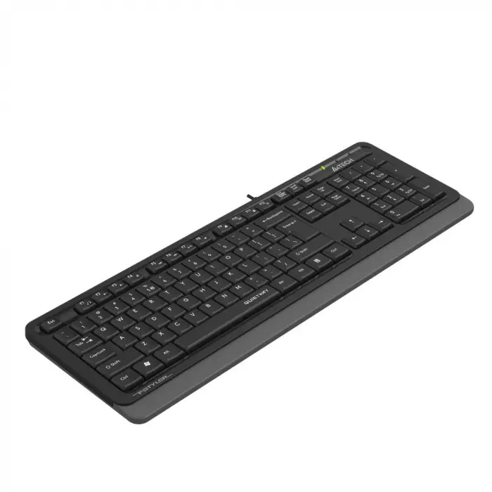 A4 Tech Fk10 Q Usb Quitkey Sessiz Gri Tr Fn-Multimedya Klavye (KDO)