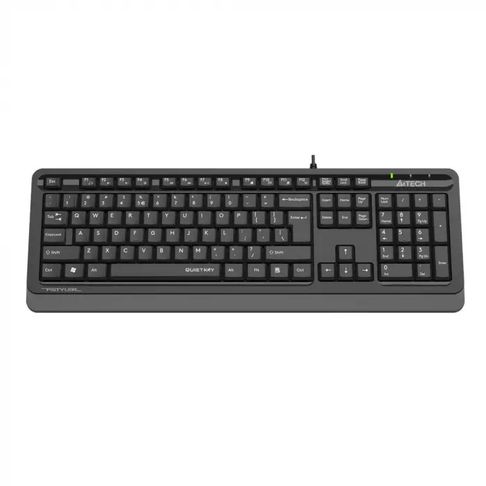 A4 Tech Fk10 Q Usb Quitkey Sessiz Gri Tr Fn-Multimedya Klavye (KDO)