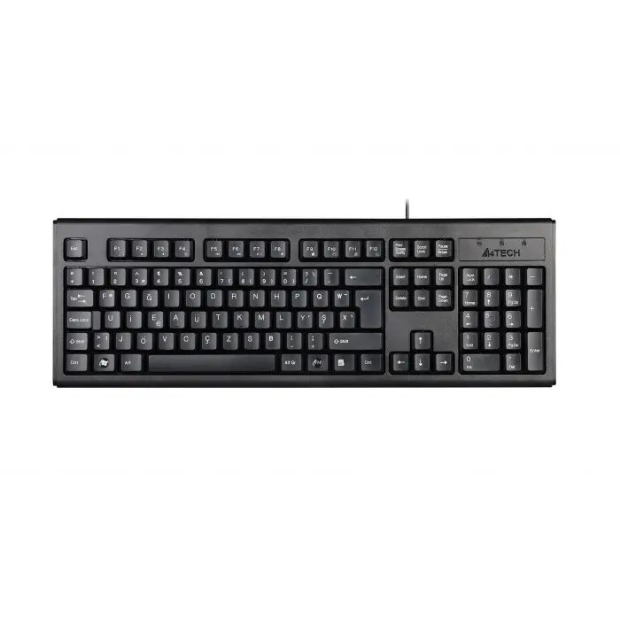 A4 Tech Km-720 Siyah F Tr Usb Kablolu Fn Multimedya Klavye (KDO)