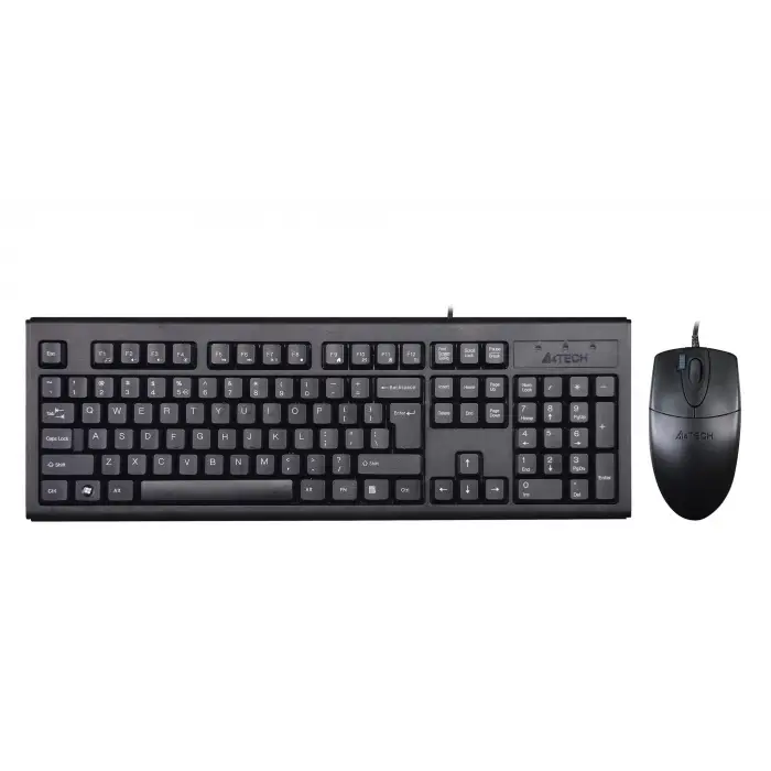 A4 Tech Km-72620D Siyah Q Tr Usb Fn Multimedya Kablolu Set (KDO)