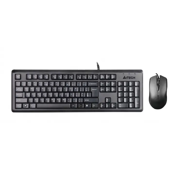 A4 Tech Kr-9276 Q Usb Fn Multimedya Klavye+Optik Kablolu Mouse Set (KDO)