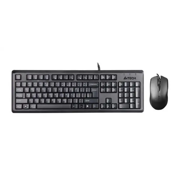 A4 Tech Kr-9276 Q Usb Fn Multimedya Klavye+Optik Kablolu Mouse Set (KDO)
