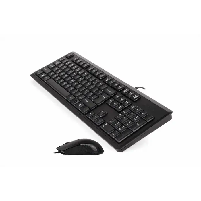 A4 Tech Kr-9276 Q Usb Fn Multimedya Klavye+Optik Kablolu Mouse Set (KDO)