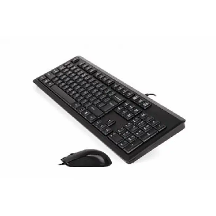 A4 Tech Kr-9276 Q Usb Fn Multimedya Klavye+Optik Kablolu Mouse Set (KDO)