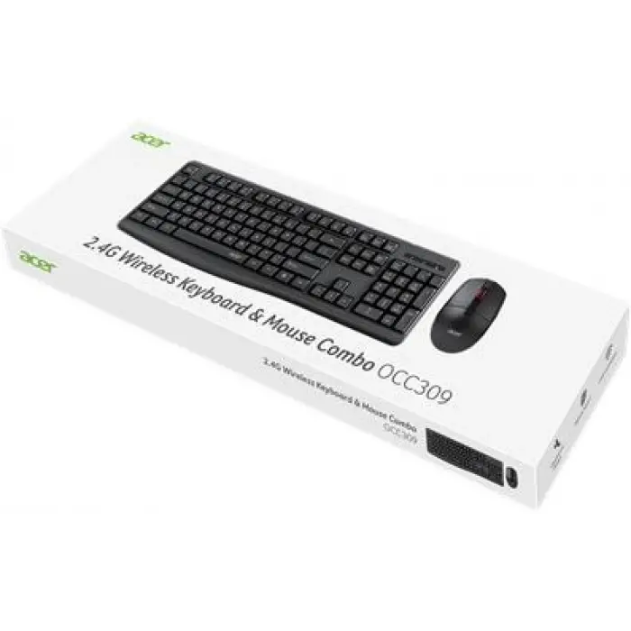 ACER OCC309 BK Kablosuz Klavye+ Mouse set