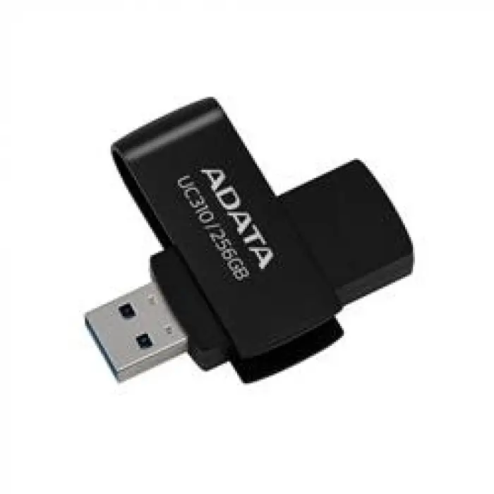 Adata UC310-256GB 256GB USB3.2 Gen1 Black Flash Bellek (KDO)