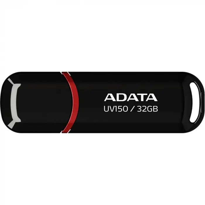 ADATA UV150-32GB USB3.2 Gen1 Black Flash Bellek (KDO)