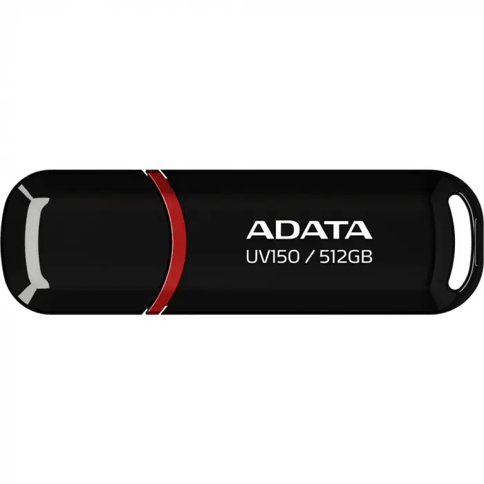 ADATA UV150-512GB USB3.2 Gen1 Black Flash Bellek (KDO)