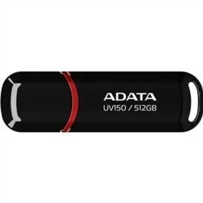 ADATA UV150-512GB USB3.2 Gen1 Black Flash Bellek (KDO)