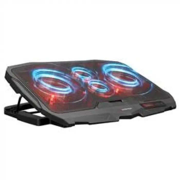 Addison Rampage AD-RC4 COLDBREEZE Kırmızı Ledli Işıklı Fan 15-17 Notebook Soğutucu Stand (KDO)