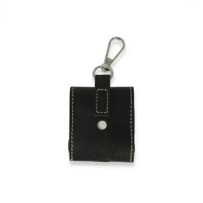 Airpods 2 (2.nesil) Askılı Kılıf - Siyah