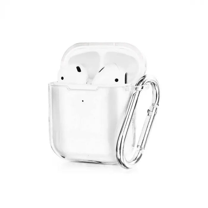 Airpods 2 (2.nesil) Hang Kılıf - Şeffaf