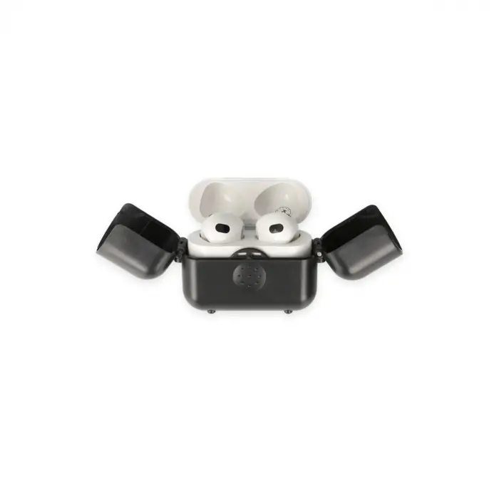Airpods 3 (3.nesil) Basmalı Kılıf - Siyah