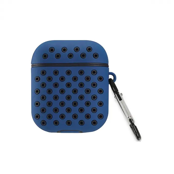 Airpods 3 (3.nesil) Spor Delikli Kılıf - Lacivert-siyah