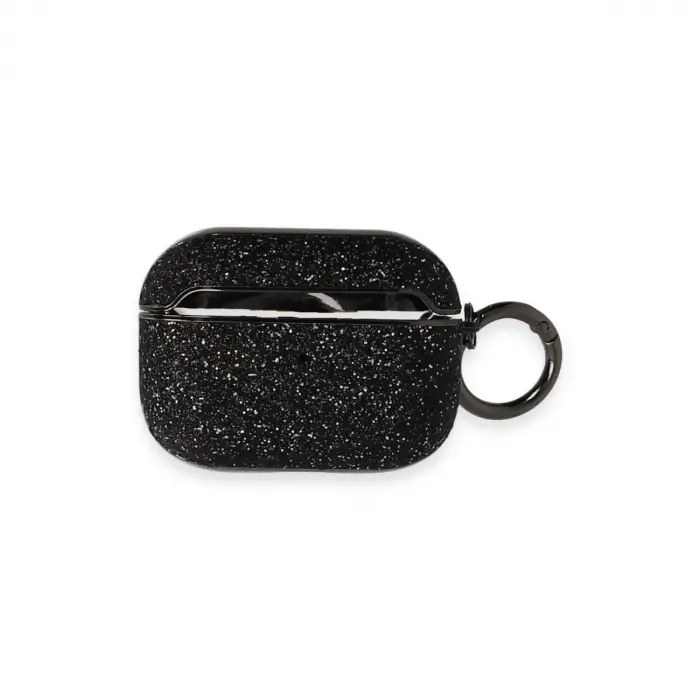 Airpods Pro (1.nesil) Spell Simli Kılıf - Siyah
