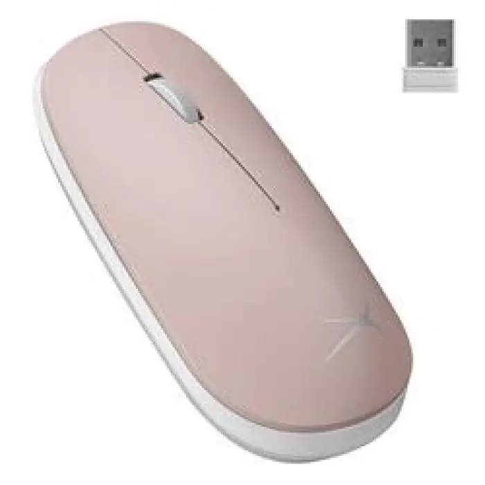Altec Lansing ALBM7305 Pembe 2.4GHz USB 1600DPI Alkalin Pilli Kablosuz Mouse