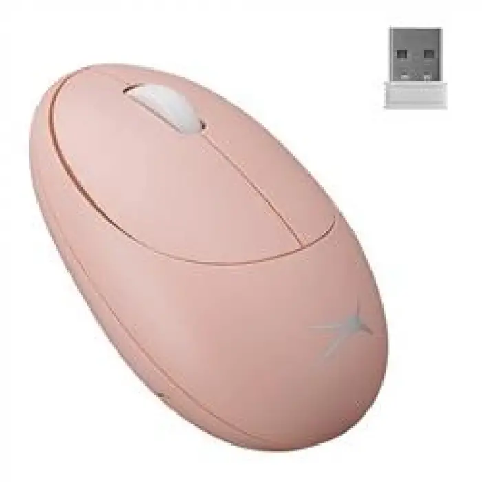 Altec Lansing ALBM7335 Pembe 2.4GHz USB 1200DPI Alkalin Pilli Kablosuz Mouse (KDO)