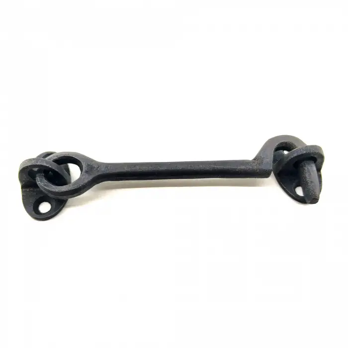 Antika Tarz Dekoratif Pirinç  Çengeli - 13cm, Oksit