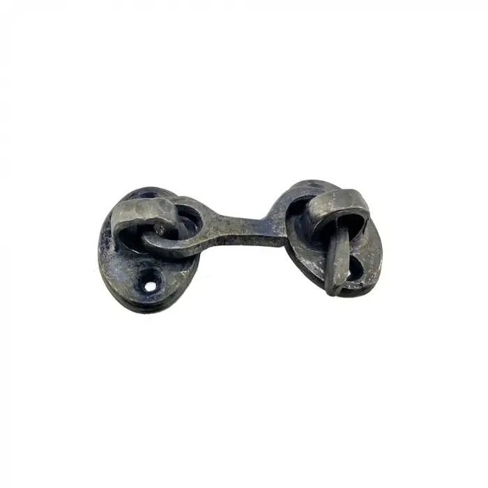 Antika Tarz Dekoratif Pirinç  Çengeli - 5cm, Oksit
