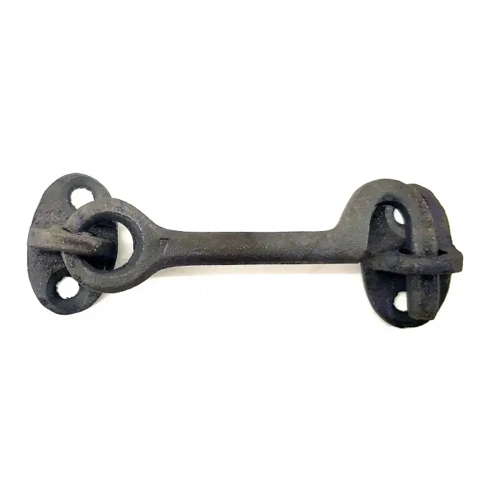 Antika Tarz Dekoratif Pirinç  Çengeli - 8,5cm, Oksit