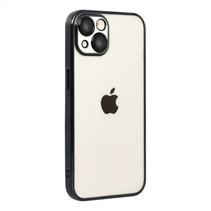 Apple İphone 15 Razer Lensli Silikon - Siyah