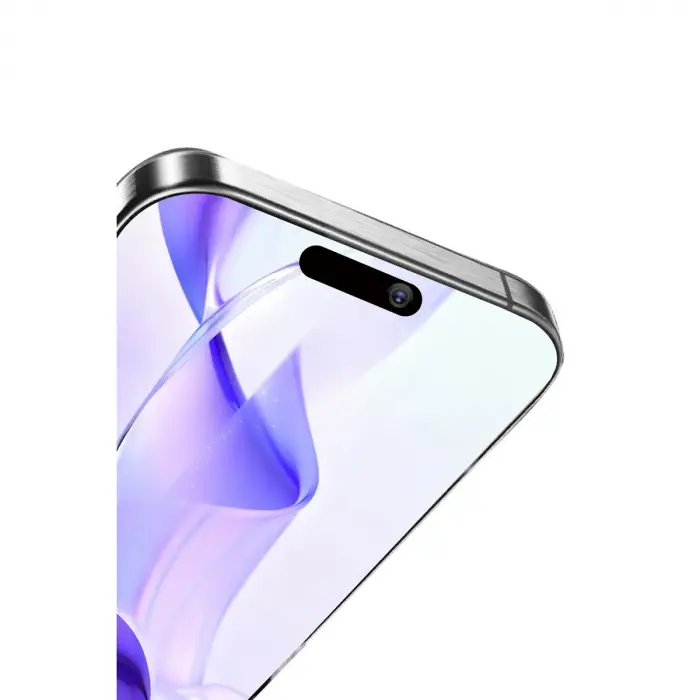 Apple İphone 16 Bilvis 5in1 3d Magic Cam Ekran Koruyucu - Siyah