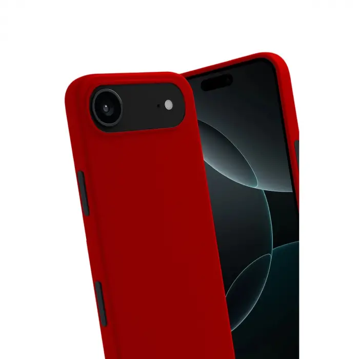Apple İphone 17 Air First Silikon - Kırmızı