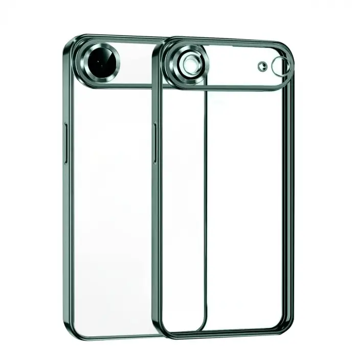Apple İphone 17 Air Razer Lensli Silikon - Yeşil