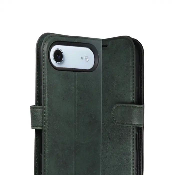 Apple İphone 17 Air Trend S Plus Kapaklı Kılıf - Yeşil