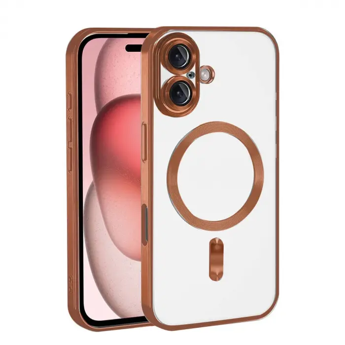 Apple İphone 17 Kross Magneticsafe Kapak - Turuncu