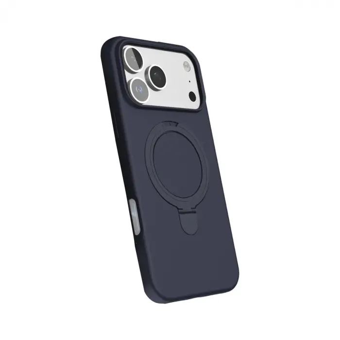 Apple İphone 17 Pro Max Regal Magsafe Standlı Kapak - Lacivert