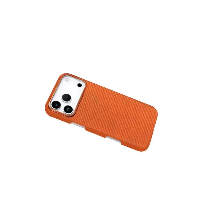 Apple İphone 17 Pro Max Vega Magsafe Kapak - Turuncu