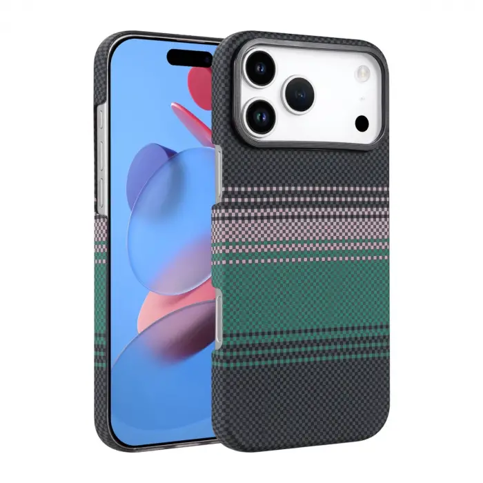 Apple İphone 17 Pro Vega Magsafe Kapak - Yeşil