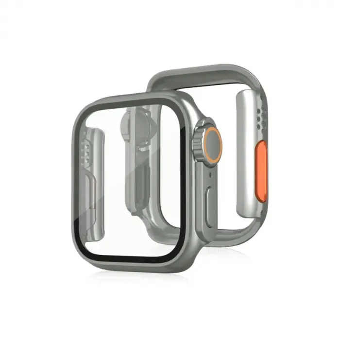 Apple Watch 41mm Watch 49mm Kasa Dönüştürücü Ve Ekran Koruyucu - Yıldız Işığı