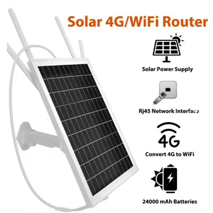 Apronx APX-SR415 Wireless 4G Solar Modem 15w (10-12 Kullanıcı) 20400mAh