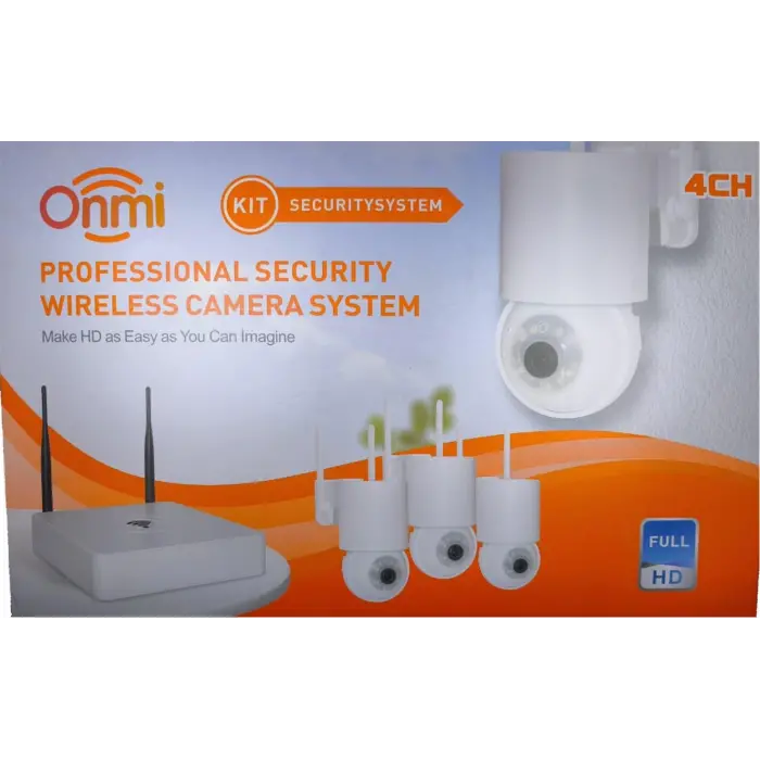 Apronx DSM600 4 Kanal Nvr + 3Mp 4 Kamera Full Color Mik. + 10 Lcd Wifi Set