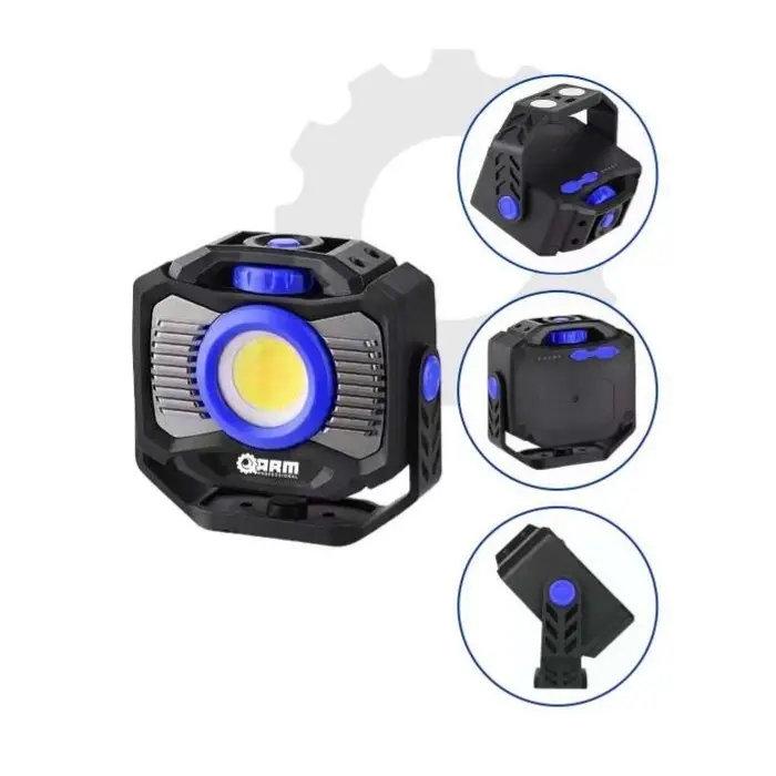 Arm Esen200a Çift Mıknatıslı Döner Gövdeli 2000 Lümen Led Şarjlı Çalışma Lambası