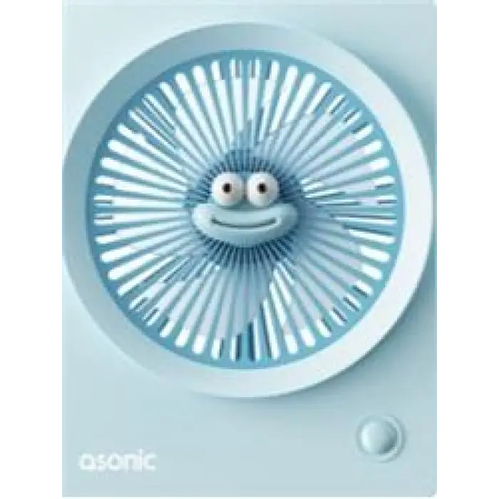 Asonic AFN23 Mavi 500mAh 3 Hız Kademeli Masaüstü Usb Fan