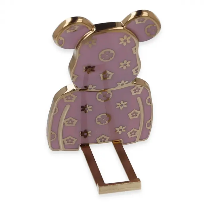 Astro Stand Ayıcık Desenli - Mor