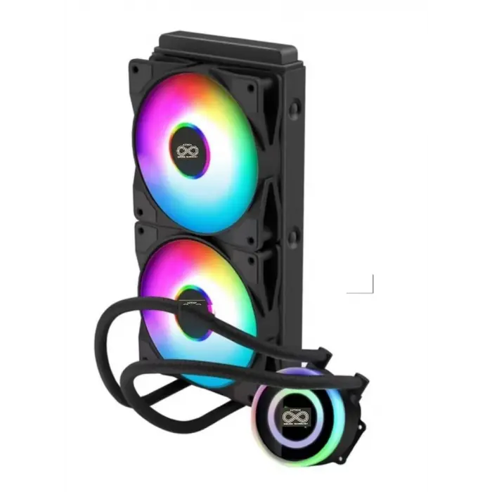 AZTECH LIQUID COOLING AZ240 - 1B AM5 - 1700P 240mm ARGB Fan Siyah Sıvı Soğutucu (KDO)
