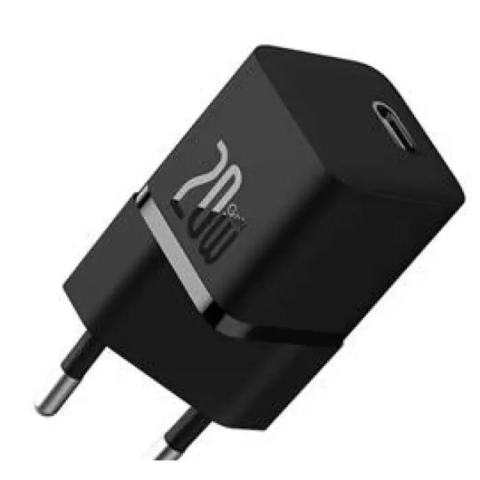 Baseus CCGN050101 GaN5 Series 20W PD Ultra Hızlı Type-C Şarj Aleti Mini Adaptör