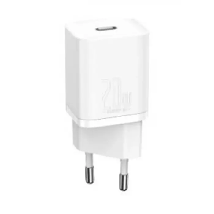 Baseus CCSUP-B02 Super Si QC Beyaz CCSUP-B02 20W Type-C Şarj Cihazı
